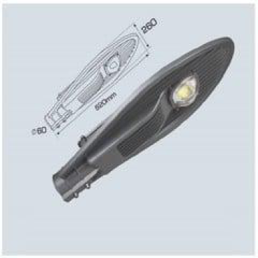 DDB 50W - Đèn đường LED 50W ( ánh sáng trắng/vàng) - ANFACO