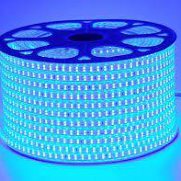 Đèn LED dây 2 hàng bóng - Xuất xứ TQ - ánh sáng xanh dương