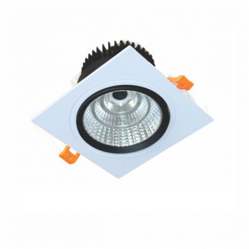 DFC1181: Đèn LED vuông âm trần chiếu điểm 18W - KT: 160mm x160mm x H122mm - Lổ khoét:135mm ×135mm - Ánh sáng: Vàng/trắng