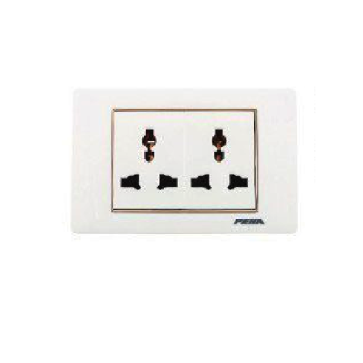 V8.02OC3CM/M3L: Ổ cắm đôi đa năng -  16A - 250V