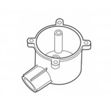 E240/25/1D: Hộp chia ngả 1 đường cao Ø25mm