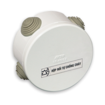 E2654/R2GY: Hộp nối dây chống thấm tự chống cháy - KT: Ø105mm 
