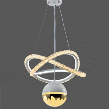 E3 - 310: Đèn thả LED - KT: Ø 480mm x H1000mm - Đèn LED 210W đổi 3 màu