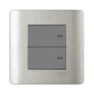 E8432-2-SA-G19: Bộ contac đôi 2 chiều, 16A