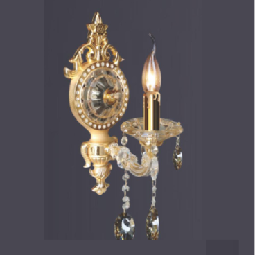 E - VC - 007: Đèn vách nến   - KT: Ø200mm x H350mm - Đèn chân E14 x 1 bóng