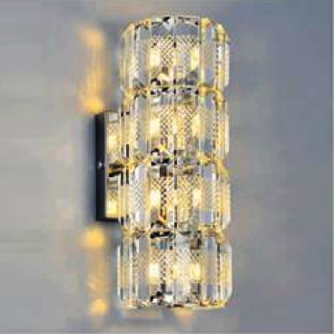 EU - V - 859: Đèn gắn tường phale - KT: L110mm  x H300mm  - Đèn LED G4 5W x 4 bóng