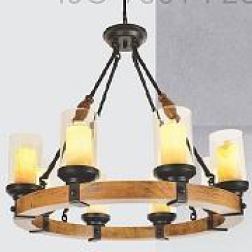 EU- C - 7367/8: Đèn chùm thả 8 bóng, KT: Ø800mm*H550mm