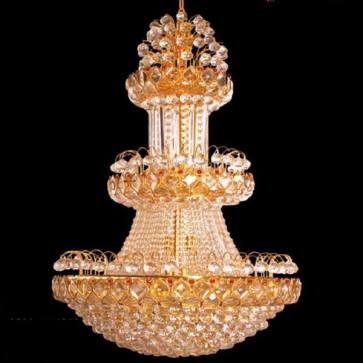 E - CFL - 10: Đèn chùm Phale ( 396 hạt Phale K9) - KT:  Ø800mm x H1200mm - Bóng đèn chân E14 x 42 bóng