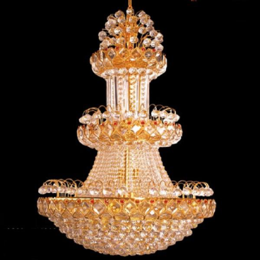 E - CFL - 10: Đèn chùm Phale ( 396 hạt Phale K9) - KT:  Ø800mm x H1200mm - Bóng đèn chân E14 x 42 bóng