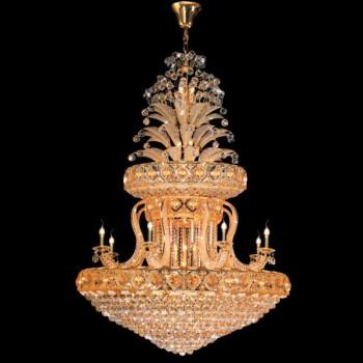 E - CFL - 78: Đèn chùm Phale - KT: Ø1000mm x H1500mm - 691 hạt Phale K9 - Bóng đèn chân E14 x 55 bóng