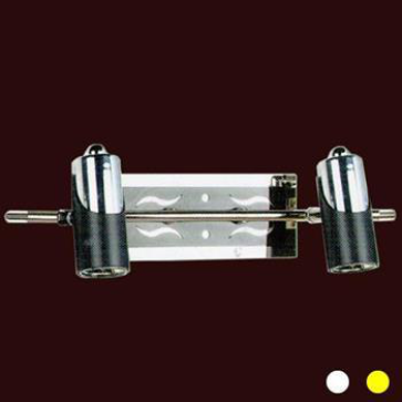 EU - S - 934/2: Đèn rọi tranh/ gương đôi  - KT: L400mm  x H100mm - Đèn LED 2 x 1W ánh sáng trắng /vàng