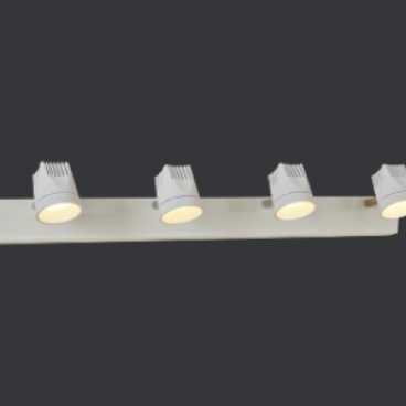 EU-S 973/4: LED 20W( trắng/vàng)-KT: L610*H140mm