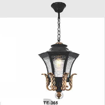 EU - TE - 365: Đèn thả đơn - KT: Ø230mm x H600mm - Đèn E27x 1 bóng