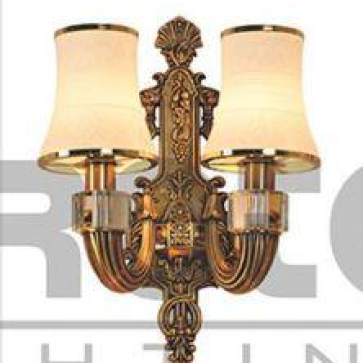 EU - V 558: Đèn tường 2 bóng thân hợp kim, KT: L290*W180*H380mm