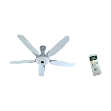 F-60WWK: Quạt trần 76W, remote Panasonic