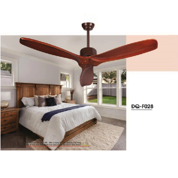 ĐQ - F028: Quạt trần 3 cánh gỗ
