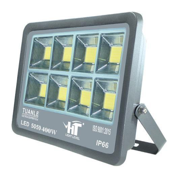 FA59-400T/400V - Đèn pha LED 400W ánh sáng ( trắng/vàng) - HT