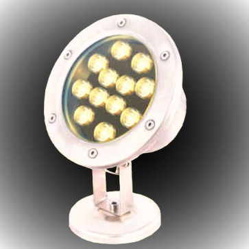 FN 04 - Đèn pha sử dụng dưới nước LED 12W - ánh sáng ( vàng/Xanh dương/Xanh lá) -HF