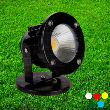 FN - 195 - Đèn pha sân vườn LED COB 10W - Ánh sáng ( trắng/vàng) - HF