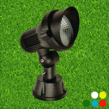 FN -197 - Đèn pha sân vườn LED COB 7W -  ánh sáng ( trắng/vàng) - HF