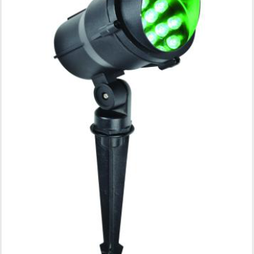 GC -19 - Đèn pha ghim cỏ LED 12W -  ánh sáng ( Xanh Lá /Xanh Dương/Đỏ) - HF