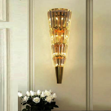 LH - GT - 424: Đèn gắn tường Phale  - KT: L200mm x H680mm - Đèn LED G9 x 7 bóng