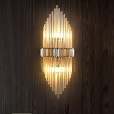 LH - GT -  442 - 23: Đèn gắn tường Phale - KT: L200mm x H600mm - Bóng đèn E14 x 2 bóng