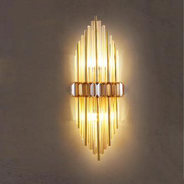 LH - GT -  453 - 23: Đèn gắn tường Phale - KT: L200mm x H600mm - Bóng đèn LED E14 x 2 bóng