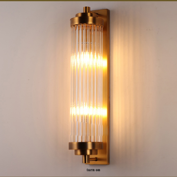 LH - GT - 841B - 19: Đèn gắn tường Phale, thân màu xi đồng - KT: L120mm x H550mm - Bóng đèn E14 x 2 bóng