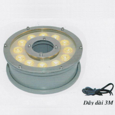 HBG 12W - Đèn pha LED SD dưới nước /trên bờ 12W - ánh sáng vàng - HF