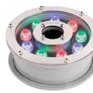 HF 23 - Đèn LED âm sàn dưới nước 9W - ánh sáng đổi màu