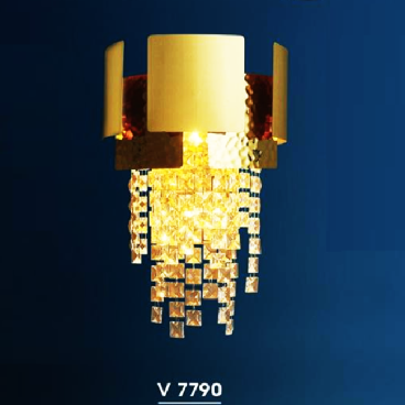 HF - V 7790: Đèn gắn tường Phale - KT: L240mm x H420mm - Bóng  đèn chân E14 x 2 bóng