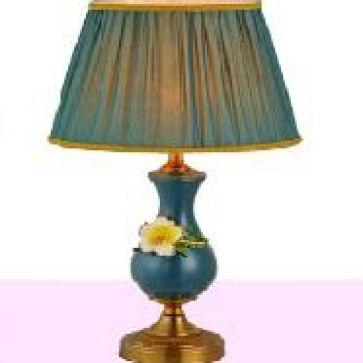 HF - ĐB 1923: Đèn bàn, KT: Ø300mm*H570mm - Đèn E27*1 bóng