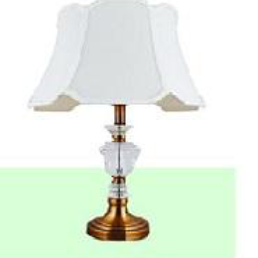 HF - ĐB - 6028B:  Đèn bàn , KT: Ø350mm*H570mm, Đèn chân E27*1 bóng