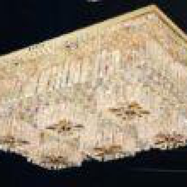 HF - MLF 7325: Áp trần Phale - KT: L1000mm*W700mm * H330mm - 194 Hạt Phale - Đèn LED SMD - Remote