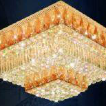 HF - MLP - 1506: Áp trần Phale - KT:  ❑800mm*H330mm - 259 hạt Phale - Đèn LED SMD