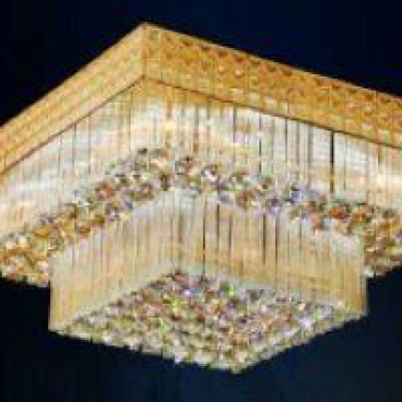 HF - MLP - 9926: Áp trần Phale - KT: ❑600mm*H300mm -  Đèn LED + Đèn chân E14*4 bóng ( tính riêng) 