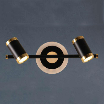 HF - SG - 2202/2: Đèn rọi tranh/rọi gương đôi -  KT: L300mm x W125mm x H160mm - Đèn LED 10W x 2 ánh sáng vàng