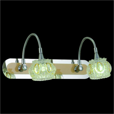 HF - SG - 2260/2: Đèn rọi tranh / rọi gương đôi - KT: L300mm x W60mm  x H180mm - Đèn LED 14W đổi 3 màu