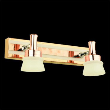 HF- SG - 5657/2: Đèn rọi tranh / rọi gương đôi - KT: L300mm x W60mm x H150mm  -  Đèn LED 14W ánh sáng đổi 3 màu