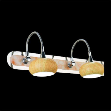 HF - SG -  5675/2: Đèn rọi tranh / gọi gương đôi - KT: L300mm x W60mm x H180mm - Đèn  LED 14W  ánh sáng đổi 3 màu