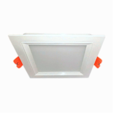 KDGV0061: Đèn LED âm trần vuông cao cấp 6W - KT:  120mm x120mm x H25mm - Lổ khoét: 105mm ×105mm - Ánh sáng trắng/vàng