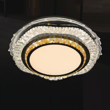 CODE: L12-1/500Y: Đèn áp trần tròn LED - KT: Ø500mm - Đèn LED 120W ánh sáng đổi 3 màu