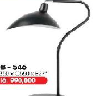 LH - DB-546: Đèn bàn, KT: N350 mm *C550mm
