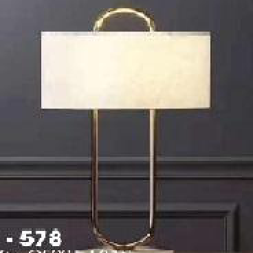 LH - DB - 578 : Đèn bàn , KT: Ø350mm *H500mm