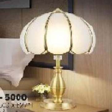 LH - DBCD - 5000: Đèn bàn đồng, KT: Ø300mm*H500mm