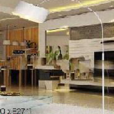 LH - DC 523: Đèn cây, KT: Ø340mm*H1600mm