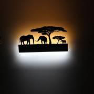 LH - GT.378-18 - KT: N380*220mm - Đèn LED ÁS  trắng/vàng  