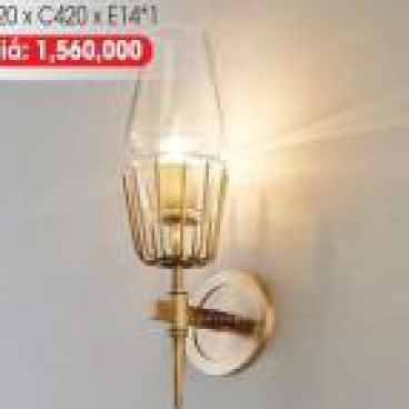 LH - GT.429: Đèn vách thân xi vàng