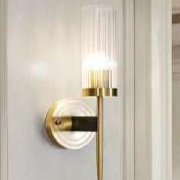 LH - GT.447: Đèn vách thân xi vàng